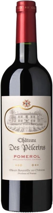 Вино Chateau Des Pelerins, Pomerol AOC, 2018 / Шато Де Пелерин, 2018, 750 мл