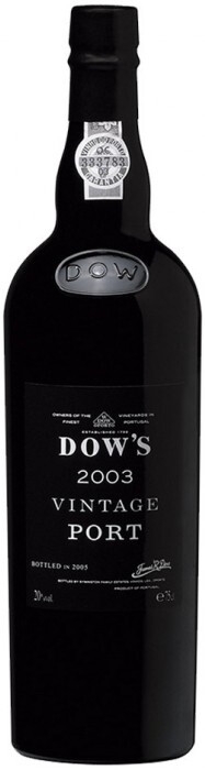 Портвейн Dow's, Vintage Port, Douro, 2003, 0.75 л