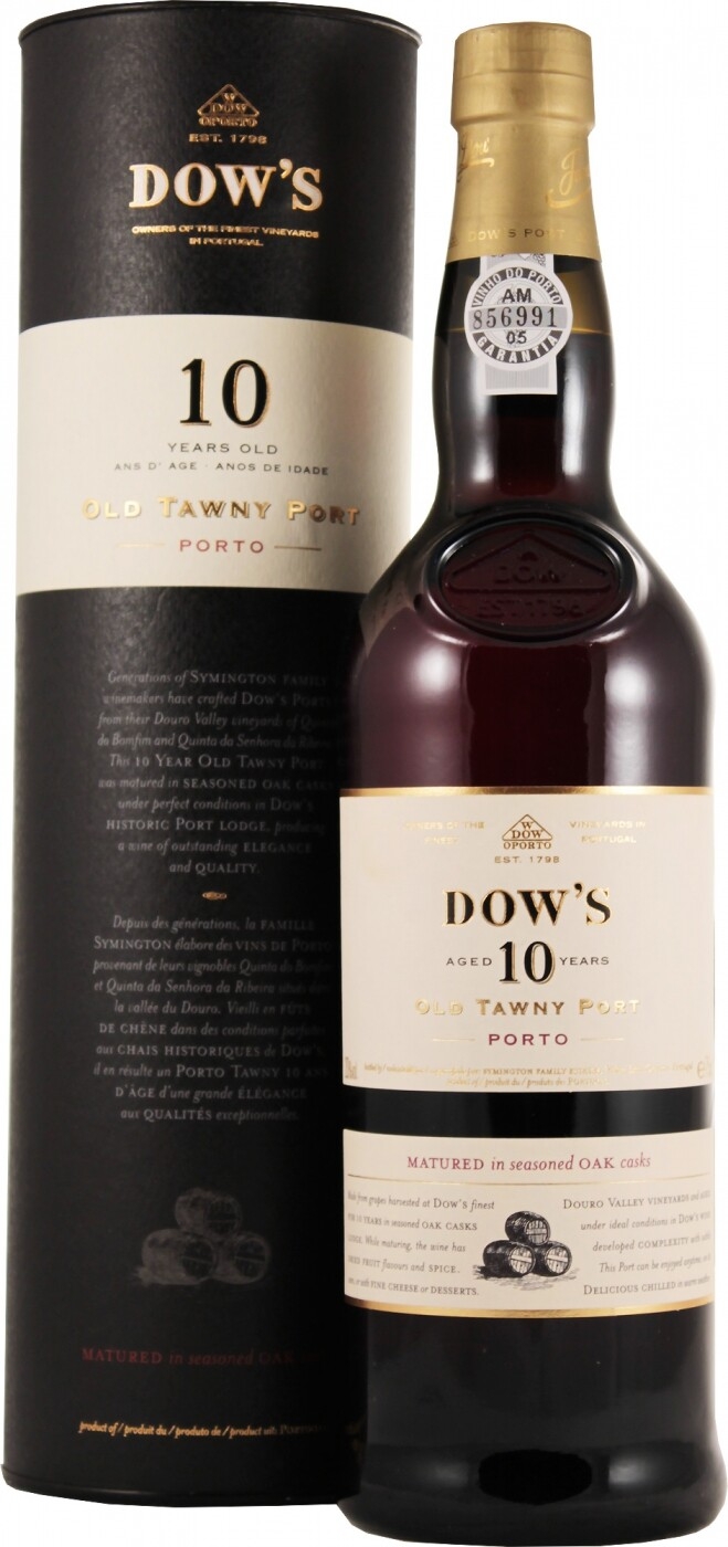 Портвейн Dow's, Old Tawny Port 10 Years, 0.75 л