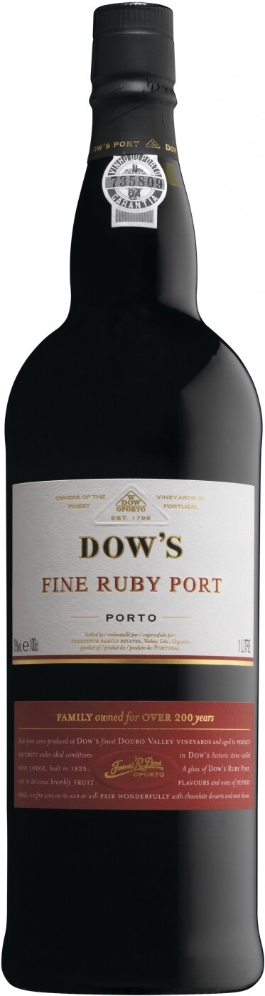 Портвейн Dow's, Fine Ruby Port, 0.75 л