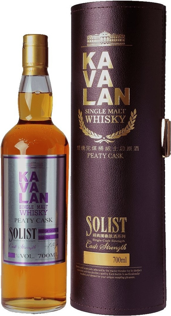 Kavalan Solist Peaty Cask Single 0.7 л