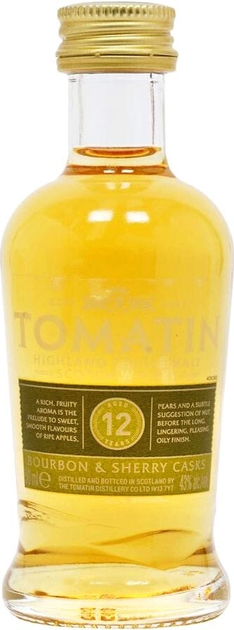 Tomatin 12 Years Old 0.05 л