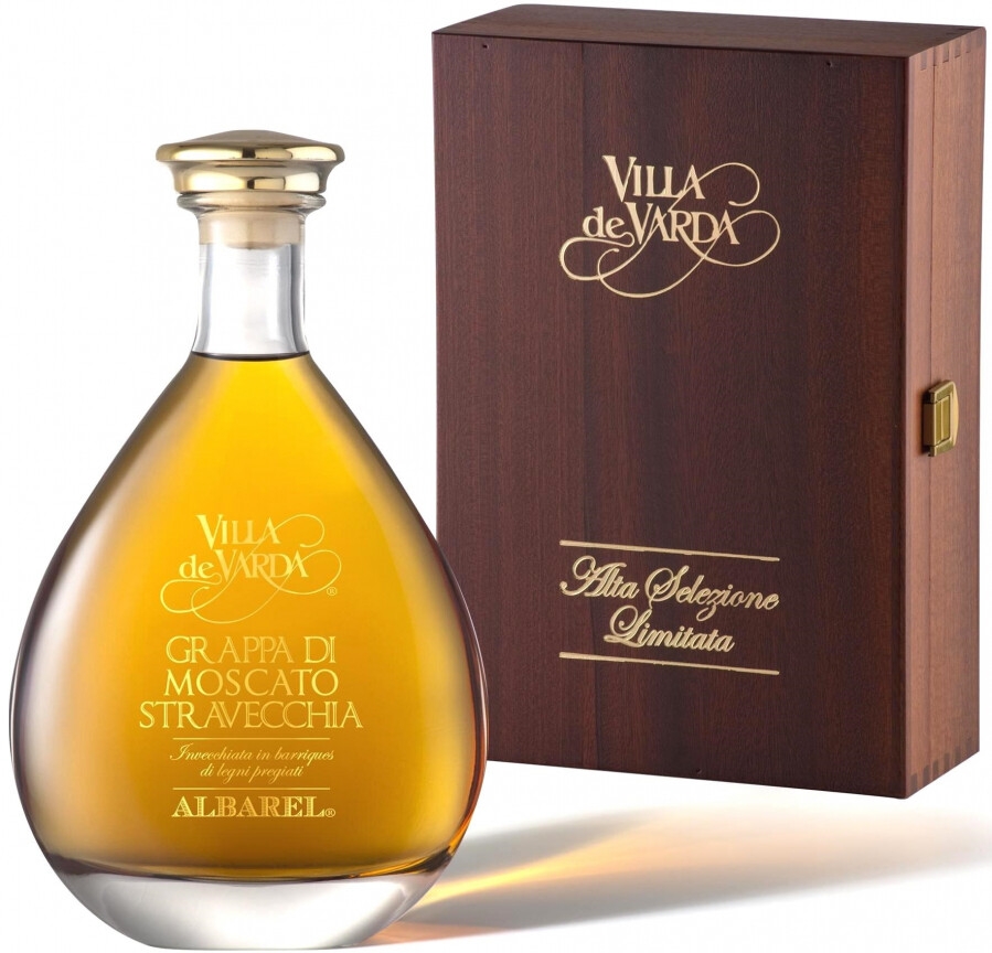 Villa de Varda, Grappa di Moscato Stravecchia 