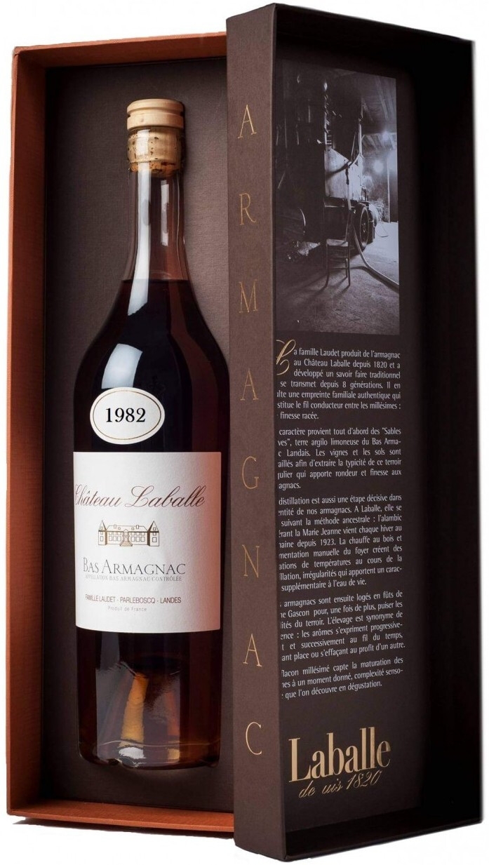 Armagnac Chateau Laball 1982 0.5 л