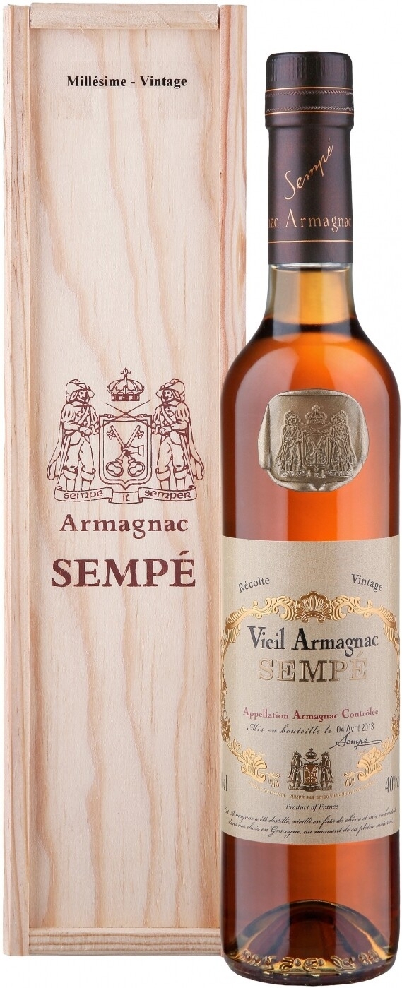 Millesime, Armagnac AOC, 1949, 0.7 л / Арманьяк Семпе, Миллезим, 1949, 700 мл