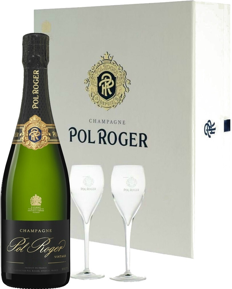 Pol Roger, Brut Vintage, 2013 бел брют 0.75 л