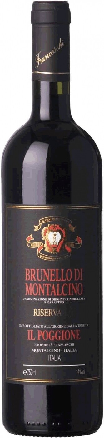 Tenuta Il Poggione, Brunello di Montalcino DOCG Riserva, 2017 0.75 л