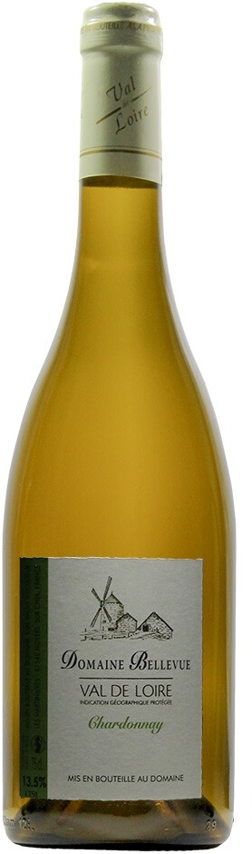 Domaine Bellevue, Chardonnay, Val de Loire IGP, 2021 0.75