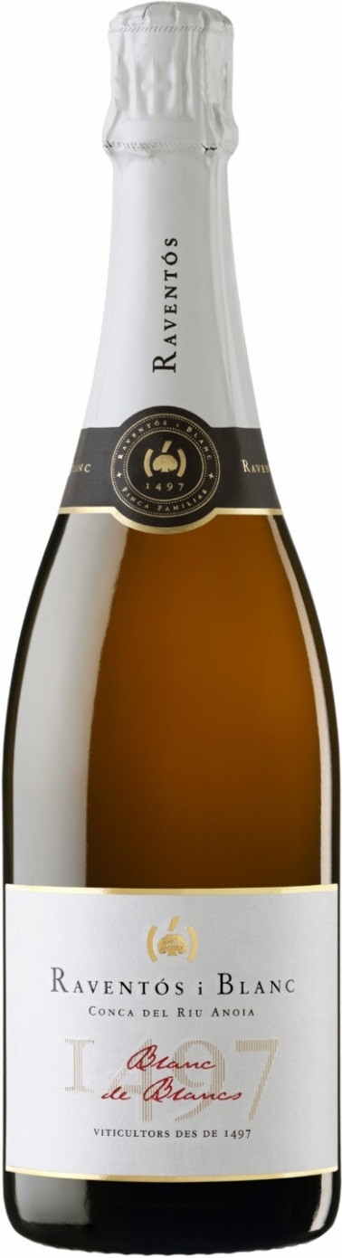 Raventos i Blanc, Blanc de Blancs Brut, Cava DO, 2019 / Равентос и Блан, Блан де Блан Брют, 2019, 0.75