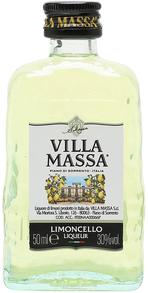 Villa Massa, Limoncello di Sorrento, 0.05 л / Вилла Масса, Лимончелло ди Сорренто, 0.05л