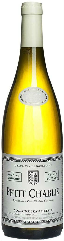 Domaine Jean Defaix, Petit Chablis AOC, 2021 / Домен Жан Дефе, Пти Шабли, 2021, 0.75 л
