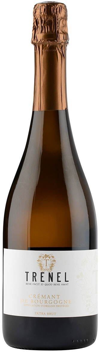 Trenel, Extra Brut, Cremant de Bourgogne AOP / Тренель, Экстра Брют, Креман де Бургонь, 750 мл